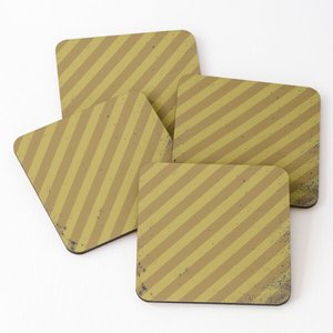 Venta al por mayor antigua 974 madera de Mango/madera de acacia sobre posavasos impresos para servir té 4 piezas conjunto accesorios de cocina posavasos - Product Image 4