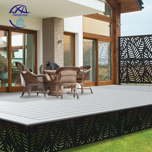 Panneaux perforés personnalisés <span class=keywords><strong>en</strong></span> tôle métallique pour la confidentialité des maisons, <span class=keywords><strong>jardin</strong></span>, clôture métallique, découpe laser, clôture extérieure, panneaux d'intimité - Product Image 5