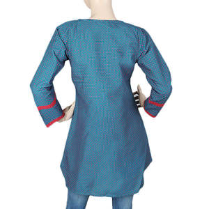 Kurti Estampado Liso para Mujer - Verde - Product Image 3