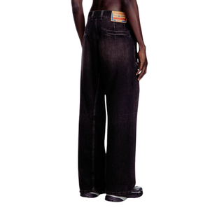 กางเกงยีนส์ผ้าฝ้ายสีเทาเข้มแบบใส่สบาย, กางเกงยีนส์ผ้าฝ้าย100% กันน้ำสำหรับตกแต่งทุกฤดูหนาว - Product Image 6