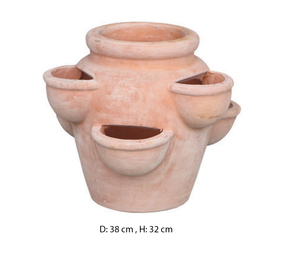 Pots de plantes modernes en terre cuite, grands et ronds, pour la décoration de la maison et du jardin, utilisation au sol, différentes couleurs, haute qualité, utilisation intérieure et extérieure - Product Image 4