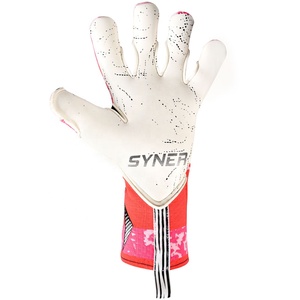 Gants de gardien de but OEM en latex allemand de qualité supérieure, tissu tricoté respirant avec impression en silicone - Product Image 3