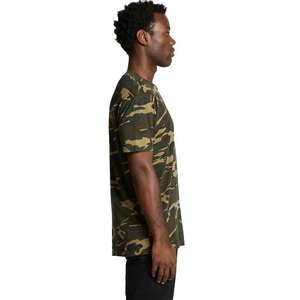 Men's <b>Animal</b> <b>Pattern</b> Short Sleeve T-Shirt Loose Fit O-Neck Hip Hop Style 100% Cotton Jersey Fabric Eco-Friendly 200g - Product Image 3