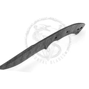 Kit de fabrication de couteaux damas, bricolage personnalisé, lame vierge en acier damas pour la fabrication de couteaux - Product Image 3