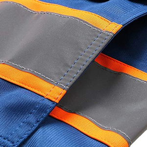 Chaleco de Seguridad Impermeable de Alta Visibilidad al por Mayor, 100% Poliéster, ANSI Clase 2, para Trabajos de Construcción, Colores y Logotipo Personalizables - Product Image 3