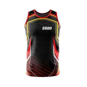 Custom fit GAA vests with athletic performance features moisture management and sublimated print from Pakistan - Product Image 1