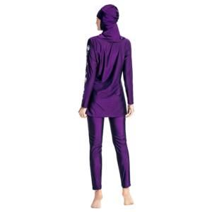 OEM Service High Quality Fashionable Full-Covered Islamic Racing <b>Swimsuit</b> for Women & Girls Custom Size Plus Size Swimwear - Product Image 4