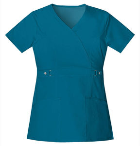 Femmes Slim Fit col en v haut le plus exigeant nouveau Design chemises médicales en gros hôpital infirmière uniforme gommages vêtements de travail - Product Image 1