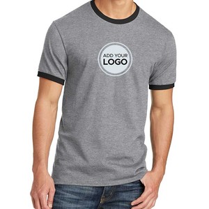 T-shirt Ringer personnalisé pour hommes en gros | T-shirt unisexe en gros Ringer Tee - Product Image 3