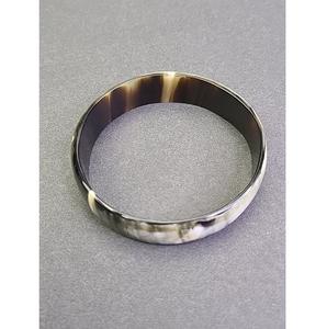 Brazalete de Tono Neutro, Brazaletes Anchos de Cuerno de Búfalo Natural Pulido para Mujer, Estilo Boho, Especial de Navidad - Product Image 2