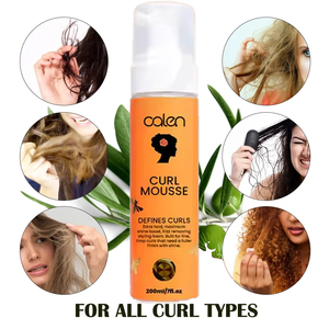 Espuma Moldeadora para Cabello Orgánica de Marca Privada, Fijación Fuerte para Cabello Rizado y Encrespado, para Extensiones de Cabello - Product Image 6