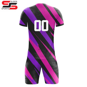 Maillot de football personnalisé, dernier design unisexe, OEM, haute qualité, sublimation, uniforme de football OEM - Product Image 2