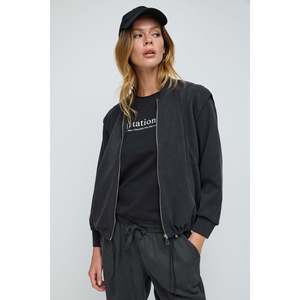 Chaqueta Bomber con Cierre - Product Image 1