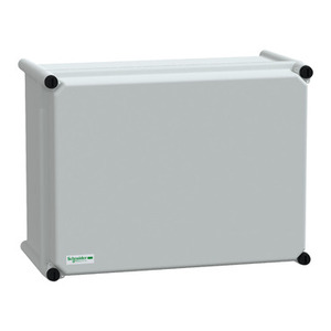 Per SCHNEIDER ELECTRIC NSYPLSC2736G Scatola PLS con Coperchio Posteriore Opaco in PC Poliestere IP66 27x36x18cm Contenitore per Elettronica e Strumentazione - Product Image 1