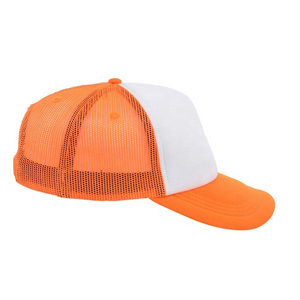 Vente en gros de chapeaux de baseball personnalisés sports de plein air casquettes de camionneur en maille de polyester léger de qualité supérieure broderie 3D personnalisée - Product Image 3