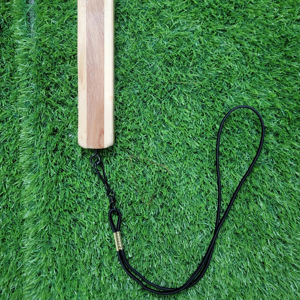 Filet d'atterrissage de pêche à la mouche en plein air Filet à truite Cadre en bois avec filet en caoutchouc Filet coulé à la main Thor Filet de pêche à la truite - Product Image 1