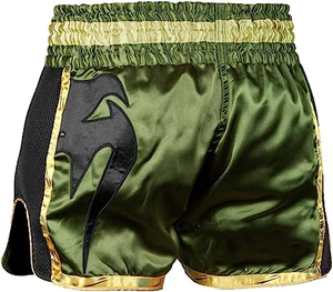 Pantalones Cortos de MMA para Hombre y Mujer, Bordados, para Entrenamiento de Boxeo, Combate Profesional, Kickboxing, Muay Thai, Lavados, Elásticos - Product Image 5