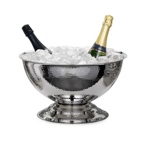 Nouveau design fait à la main en acier Punch Bowl Home Bar Beer Bottle Chiller Vente chaude - Product Image 3