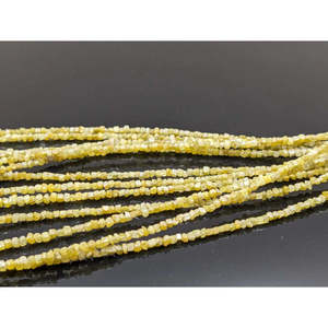 Perlas de Diamante Natural Amarillo Sin Cortar, Claridad VS2, Corte Excelente y Bueno, Certificado IGI para la Fabricación de Joyas - Product Image 3