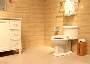 Porte-papier hygiénique en bambou parfait pour le rangement ou le rangement général de la salle de bain, un porte-papier hygiénique autoportant - Product Image 3