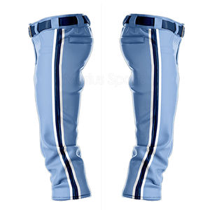 Pantalones de béisbol para hombre de tela Premium transpirable y opciones de ajuste personalizado pantalones lisos - Product Image 2