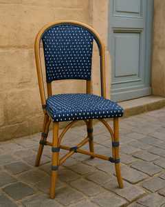 Silla de comedor de mimbre tejida a mano de lujo, exclusiva, duradera y elegante para villas y hoteles, hermosa y elegante - Product Image 2