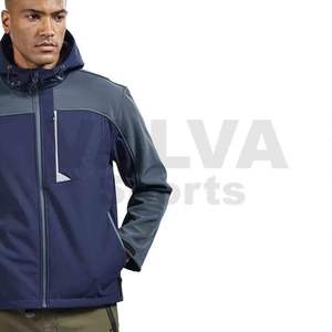 Chaqueta de concha suave Abrigo impermeable Chaqueta cortavientos Ropa de hombre Chaqueta de talla grande hecha por VALVA SPORTS - Product Image 6