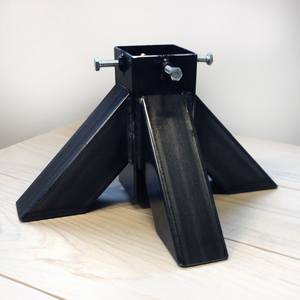 FestivaBase Metal Christmas Tree Stand Elegante y Robusto Holiday Decor Essential - Product Image 1