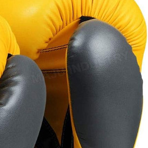 Gants de boxe avec le meilleur logo personnalisé Vêtements d'entraînement Gants de boxe de service OEM Gants de boxe de fabrication pakistanaise - Product Image 5