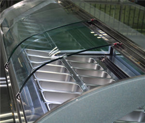 ตู้โชว์ไอศกรีมแบบอุณหภูมิเดียว พร้อมถาดทรงกลมหรือถาดเจลาโต้ - Product Image 4