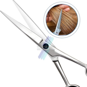 Ciseaux de coiffure professionnels coupe de cheveux Salon de coiffure acier inoxydable barbier ciseaux de coupe de cheveux moins cher - Product Image 3