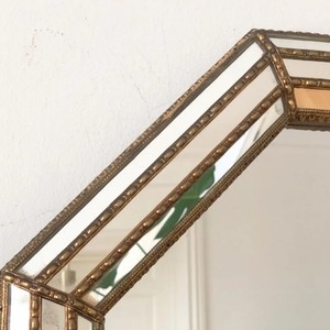 Large Vintage Venetian <b>Octagonal</b> <b>Mirror</b> - Product Image 2