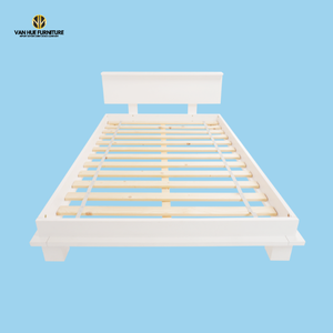 Élégant EN71 Compact Clean-lined Soft Shades Teak Lit pour enfants Vietnam France Fonctionnalité | Van Hue - Product Image 2