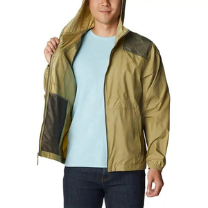 Hot Sale Blank Streetwear Custom Logo Vintage Track Casual Windbreaker <b>Jacket</b> for <b>Men</b> 100% Polyester Nylon Waterproof <b>Jackets</b> - Product Image 5