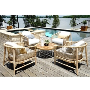 Chaise en bois, canapé d'extérieur et corde fabriqués en Indonésie - Product Image 4