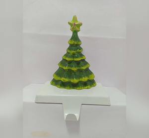 ถุงเท้าคริสต์มาสอะลูมิเนียมโลหะคุณภาพสูงลายทันสมัยรักษ์โลก พร้อมที่แขวนสวยหรู ขนาดปรับแต่งได้ ทันสมัย - Product Image 1