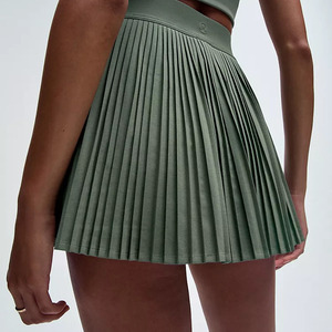 Jupe de sport avec poche, short de golf, vêtements de sport, taille haute, plissée, pour le fitness, le tennis, pour femmes - Product Image 5