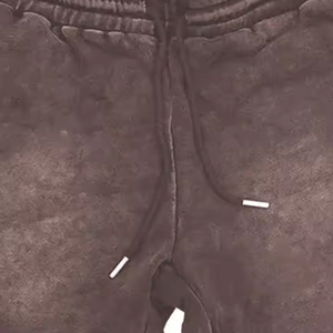 Pantalones Cortos Deportivos Unisex de Secado Rápido, Resistentes al Viento, Lavado Ácido, 100% Algodón, Cintura Media con Cordón Ajustable para Gimnasio y Fitness - Product Image 3