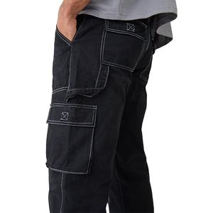 Pantalones Cargo para Hombre, Más Vendidos, con Múltiples Bolsillos, a la Moda, Casuales, Ligeros, 100% Algodón, Transpirables, para Invierno y Verano - Product Image 6