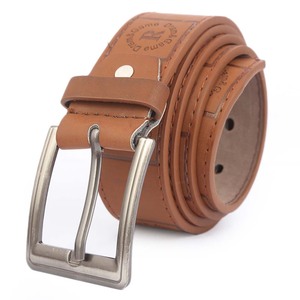 Cinturón Chase Value para hombre, cuero artificial marrón, 43 pulgadas - Product Image 1
