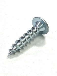 Vis à pince à tête plate en acier standard ISO Vis à pince à joint à profil bas avec finition zinguée mesurée en pouces - Product Image 5