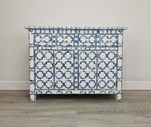 ตู้ไม้มุกวินเทจทำด้วยมือเฟอร์นิเจอร์บ้านคุณภาพสูงสำหรับห้องนั่งเล่นห้องนอนทำด้วยมือเก็บผ้าเวียดนาม - Product Image 1