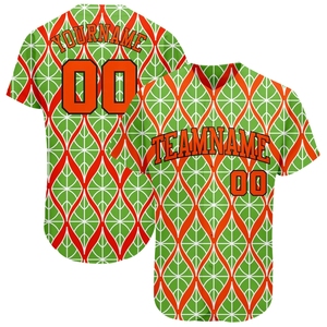 Custom Women's V-Neck Baseball Jersey Green <b>Christmas</b> <b>Tree</b> Print Sublimated Fitted Short Sleeve Teamname 00 Personalized - Product Image 2