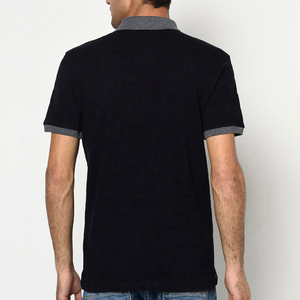 Polo de manga corta con diseño personalizado de marca propia para hombre, camiseta de polo de golf de secado rápido de poliéster para hombre, camisetas - Product Image 2