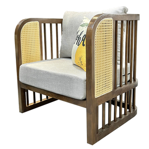 Sillón Individual Sonet, Cómodo Sillón Reclinable de Estilo Moderno Indochino de Mediados de Siglo para Muebles de Oficina en Casa GSD68059 - Product Image 1