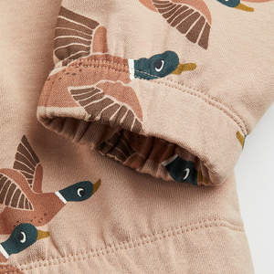 เสื้อกันหนาวถักแขนยาวผ้าฟลีซชุดวิ่งสำหรับเด็กผู้ชายและเด็กผู้หญิงสไตล์สตรีทฮิปฮอปมีปกเสื้อมีฮู้ดแฟชั่นฤดูใบไม้ผลิฤดูใบไม้ร่วง - Product Image 4