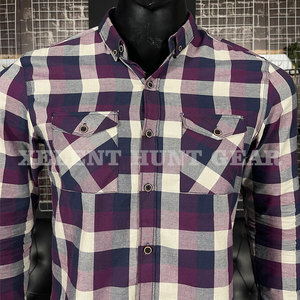 Camisas de Franela para Hombre, Manga Larga, 2 Bolsillos en el Pecho, Cierre de Botones, 100% Fibra de Bambú, Ecológicas, de Verano, Fabricadas por Xelent Hunt Gear - Product Image 6