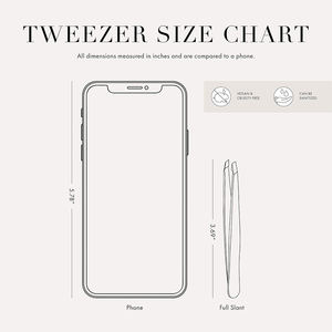 Pinzas Inclinadas con Recubrimiento de Color Rojo, Hechas a Mano, para Depilar Cejas, Rostro y Vello Corporal, con Empaque Personalizado - Product Image 5