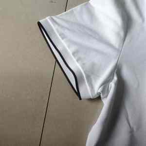 Camisas Polo para Hombre de Nuevo Diseño, Camisas Polo de Doble Color con Logotipo Personalizado, Mangas Cortas, Transpirables, Casuales - Product Image 5