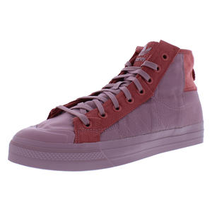 Adidas Nizza Hi Parley <b>Mens</b> <b>Shoes</b> Color: Magic Mauve/Magic Mauve/Wonder <b>Red</b> 100% Authentic - Product Image 1